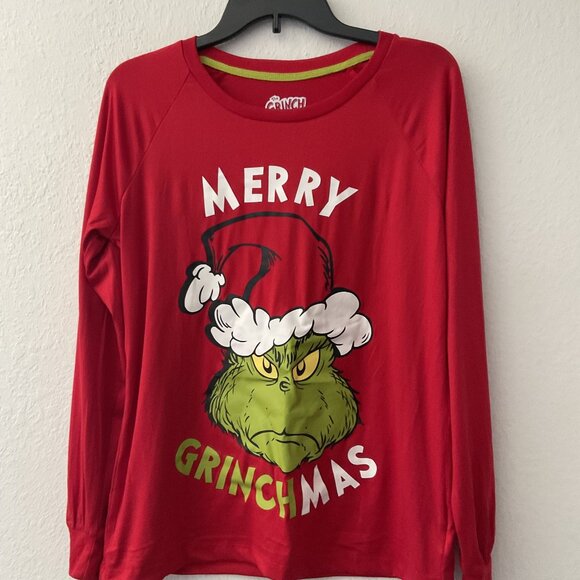 NEW DR. SEUSS'S THE GRINCH PAJAMA SET UNISEX - Picture 10 of 13